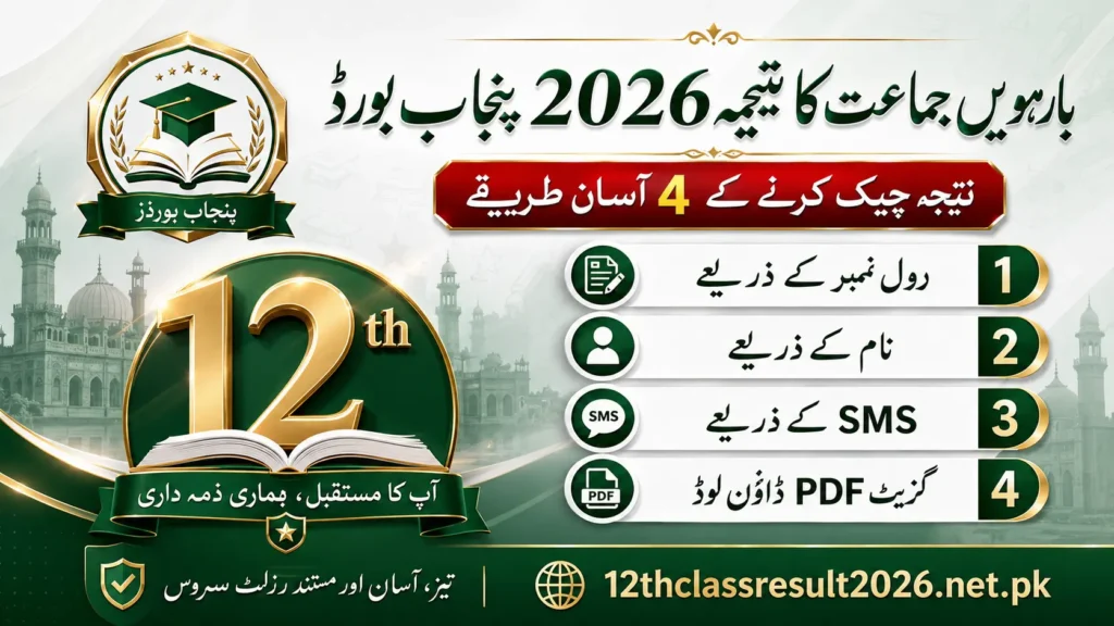 How to Check the 12th Class Result 2026